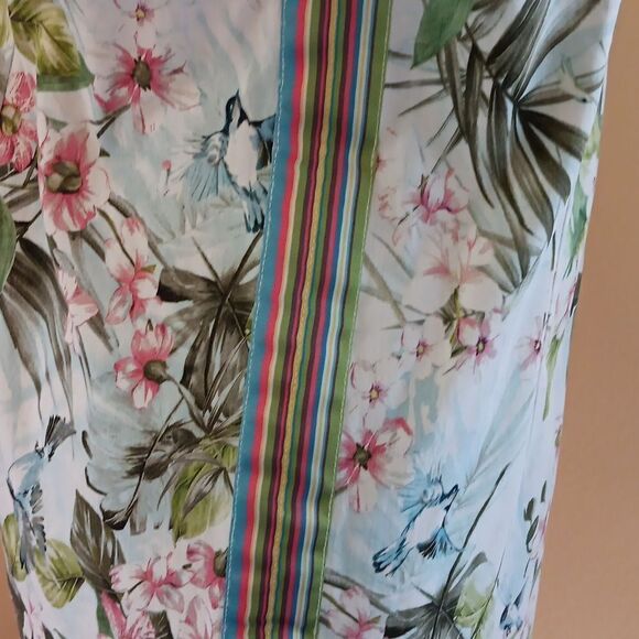 RABE  1920 Cotton Sheath Floral Dress - Picture 5 of 14